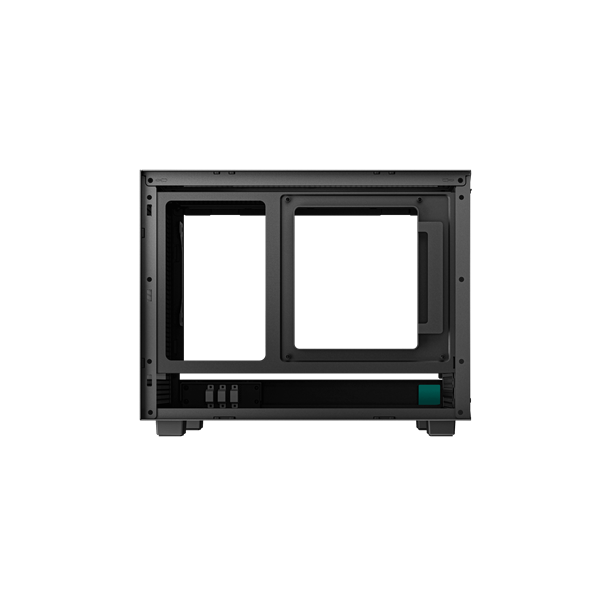 DeepCool Számítógépház - CH160 (fekete, Mini-ITX, 2xUSB3.0, Type-C, fekete) - Image 6