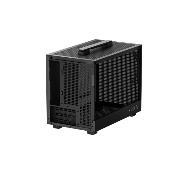 DeepCool Számítógépház - CH160 (fekete, Mini-ITX, 2xUSB3.0, Type-C, fekete) - Image 7