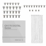 DeepCool Számítógépház - CH170 DIGITAL WH (fekete, Mini-ITX, 2xUSB3.0, Type-C, fehér) - Image 19