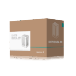 DeepCool Számítógépház - CH170 DIGITAL WH (fekete, Mini-ITX, 2xUSB3.0, Type-C, fehér) - Image 20