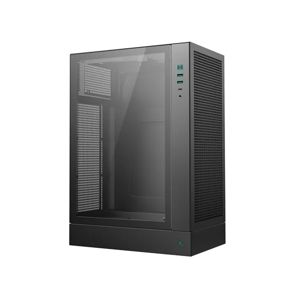 DeepCool Számítógépház - CH170 PLUS (Micro-ATX/Mini-ITX, 2xUSB3.0, Type-C, fekete) - Image 3