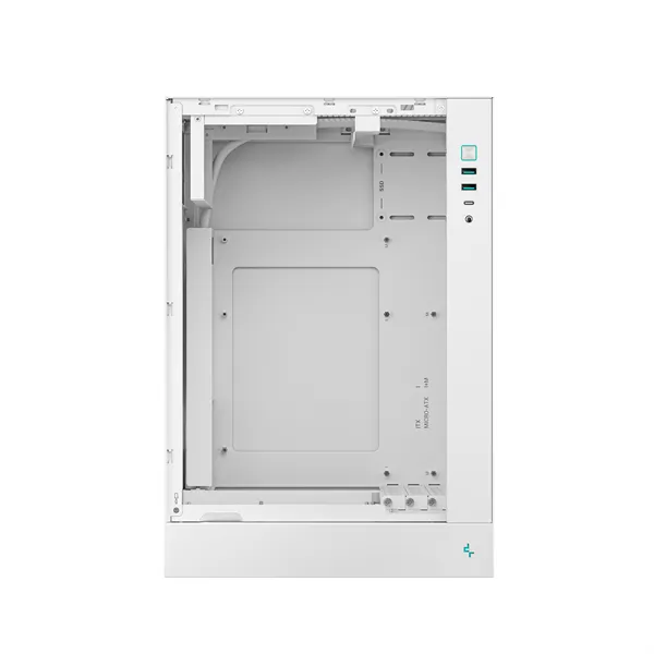 DeepCool Számítógépház - CH170 PLUS WH (Micro-ATX/Mini-ITX, 2xUSB3.0, Type-C, fehér) - Image 5
