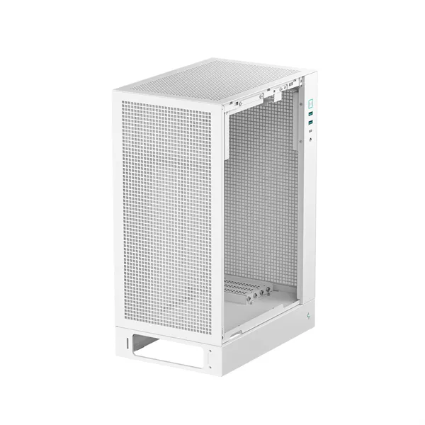 DeepCool Számítógépház - CH170 PLUS WH (Micro-ATX/Mini-ITX, 2xUSB3.0, Type-C, fehér) - Image 7