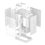 DeepCool Számítógépház - CH170 PLUS WH (Micro-ATX/Mini-ITX, 2xUSB3.0, Type-C, fehér) - Image 10