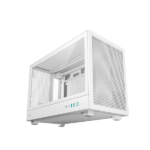 DeepCool Számítógépház - CH260 WH (fekete, Mini-ITX/Micro ATX (BTF), 2xUSB3.0, Type-C, fehér) - Image 2