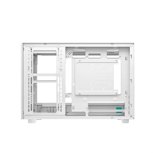 DeepCool Számítógépház - CH260 WH (fekete, Mini-ITX/Micro ATX (BTF), 2xUSB3.0, Type-C, fehér) - Image 6