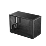 DeepCool Számítógépház - CH260 (fekete, Mini-ITX/Micro ATX (BTF), 2xUSB3.0, Type-C, fekete)