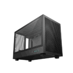 DeepCool Számítógépház - CH260 (fekete, Mini-ITX/Micro ATX (BTF), 2xUSB3.0, Type-C, fekete) - Image 2
