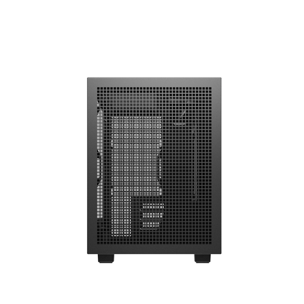 DeepCool Számítógépház - CH260 (fekete, Mini-ITX/Micro ATX (BTF), 2xUSB3.0, Type-C, fekete) - Image 4