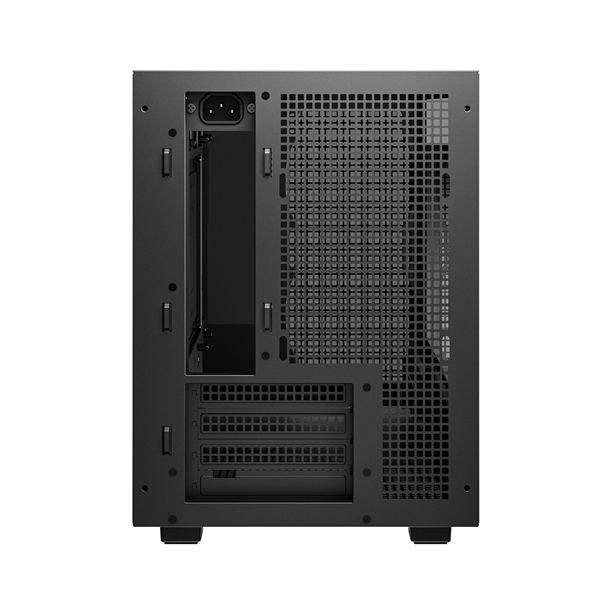 DeepCool Számítógépház - CH260 (fekete, Mini-ITX/Micro ATX (BTF), 2xUSB3.0, Type-C, fekete) - Image 9