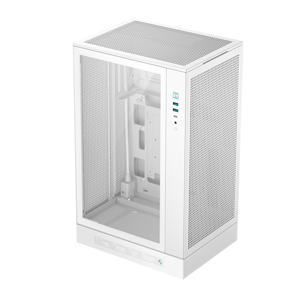 DeepCool_Szamitogephaz_-_CH270_DIGITAL_WH_fekete_Mini-ITXMicro-ATX_BTF_2xUSB30_Type-C_feher-i469603.png DeepCool Számítógépház - CH270 DIGITAL WH (fekete, Mini-ITX/Micro-ATX (BTF), 2xUSB3.0, Type-C, fehér) - Image 1