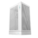 DeepCool Számítógépház - CH270 DIGITAL WH (fekete, Mini-ITX/Micro-ATX (BTF), 2xUSB3.0, Type-C, fehér) - Image 2