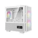 DeepCool Számítógépház - CH360 DIGITAL WH (fekete, 2x14cm +1x12 venti, Mini-ITX / Micro-ATX, 1xUSB3.0, A-RGB, fehér) - Image 2