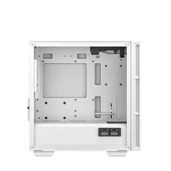 DeepCool Számítógépház - CH360 DIGITAL WH (fekete, 2x14cm +1x12 venti, Mini-ITX / Micro-ATX, 1xUSB3.0, A-RGB, fehér) - Image 5