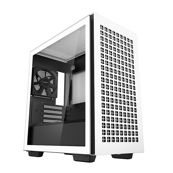 DeepCool_Szamitogephaz_-_CH370_WH_fekete_ablakos_1x12cm_ventilator_Mini-ITX_Mico-ATX_ATX_E-ATX_2xUSB30-i354017.jpg DeepCool Számítógépház - CH370 WH (fekete, ablakos, 1x12cm ventilátor, Mini-ITX / Micro-ATX, 2xUSB3.0) - Image 1