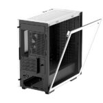 DeepCool Számítógépház - CH370 WH (fekete, ablakos, 1x12cm ventilátor, Mini-ITX / Micro-ATX, 2xUSB3.0) - Image 2