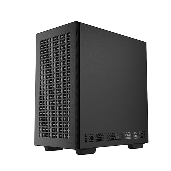 DeepCool Számítógépház - CH370 (fekete, ablakos, 1x12cm ventilátor, Mini-ITX / Micro-ATX, 2xUSB3.0) - Image 3