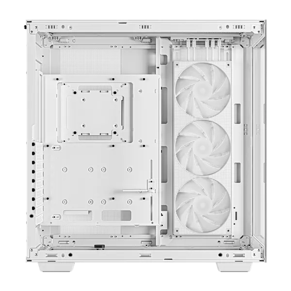 DeepCool Számítógépház - CH780 WH (fehér, ablakos, 3x140mm A-RGB ventilllátor, E-ATX, 4xUSB3.0) - Image 5