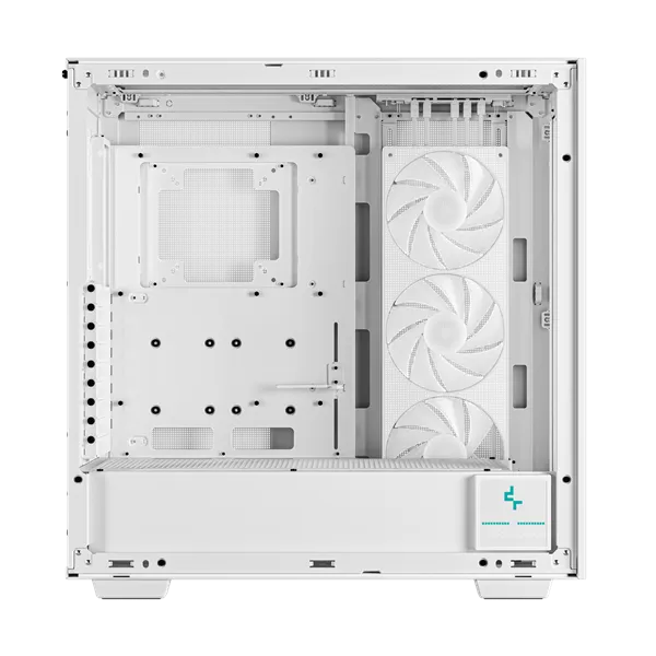 DeepCool Számítógépház - MORPHEUS WH (fehér, moduláris, 3x140mm venti,Mini-ITX /M-ATX /ATX /E-ATX, 4xUSB3.0, 1xUSB-C) - Image 5