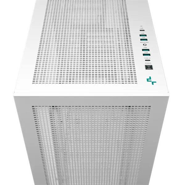 DeepCool Számítógépház - MORPHEUS WH (fehér, moduláris, 3x140mm venti,Mini-ITX /M-ATX /ATX /E-ATX, 4xUSB3.0, 1xUSB-C) - Image 8