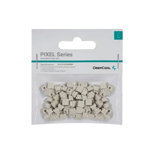 DeepCool Számítógépház Kiegészítő - PIXEL GY (100db, szürke, szilikon)