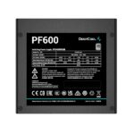 DeepCool Tápegység 600W - PF600 (80 Plus, Aktív PFC, 12cm ) - Image 3