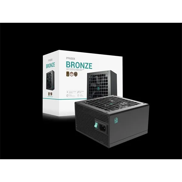 DeepCool Tápegység 650W - Gamerstorm PF650X (80 Plus Bronze, Aktív PFC, 12cm) - Image 9