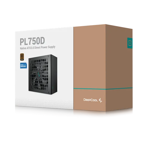 DeepCool Tápegység 750W - PL750-D (80 Plus Bronze, ATX3.1, Aktív PFC, 12cm ) - Image 9