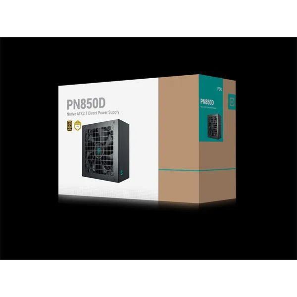 DeepCool Tápegység 850W - Gamerstorm PN850-D (80 Plus Gold, ATX3.1, PCI-E 5.1, Aktív PFC, 12cm) - Image 8