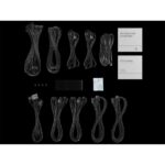 DeepCool Tápegység 850W - Gamerstorm PQ850G (80 Plus Gold, Moduláris, ATX 3.1, PCI-E 5.1, Aktív PFC, 12cm ) - Image 8