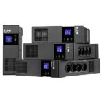 EATON szünetmentes 650VA - ELP650DIN (4 Schuko kimenet, line-interaktív, LCD, USB, szoftver, AVR, rack/torony) - Image 2