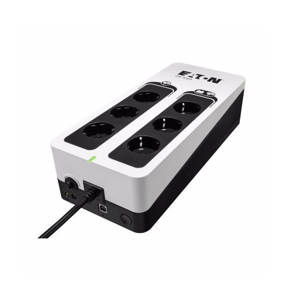 EATON szünetmentes 550VA - 3S550DIN (6 Schuko kimenet, Standby, USB, vonal védelem, szoftver) - Image 1