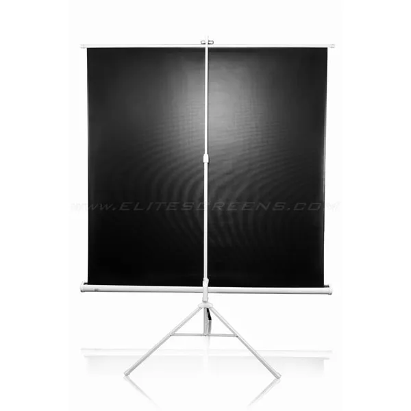 EliteScreens 113" (1:1) mobil háromlábú vászon T113NWS1 (203 x 203 cm, Fehér) - Image 3
