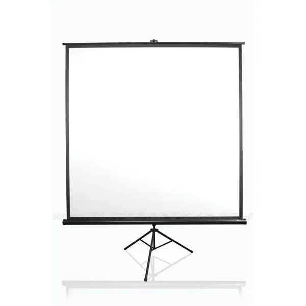 EliteScreens 136" (1:1) mobil háromlábú vászon T136UWS1 (244 x 244 cm, Fekete) - Image 1
