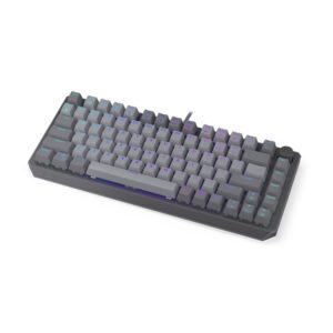 Endorfy Billentyűzet - Thock V2 75% (RGB, Red Switch, mechanikus, 82 gomb, 1,8m, US)