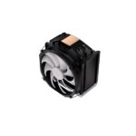 Endorfy CPU Cooler - Fortis 5 Black ARGB (14 cm, 4 pin, 6x heatpipe, PWM, TDP 220W, fekete) - Image 14