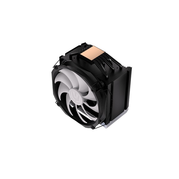 Endorfy CPU Cooler - Fortis 5 Black ARGB (14 cm, 4 pin, 6x heatpipe, PWM, TDP 220W, fekete) - Image 14