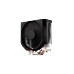 Endorfy CPU Cooler - Spartan 5 (12 cm, 4 pin, 2x heatpipe, PWM, TDP 160W, fekete) - Image 2
