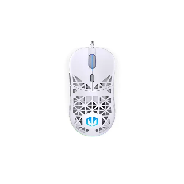 Endorfy Egér - LIV Onyx White (Honeycomb, 8000 DPI, ARGB, PixArt PAW3311, optikai, 1,8m, fehér) - Image 7