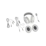 Endorfy Fejhallgató - VIRO Onyx (headset, multiplatform, mikrofon, 3,5mm jack, 53mm driver, 2,7m, fehér) - Image 5