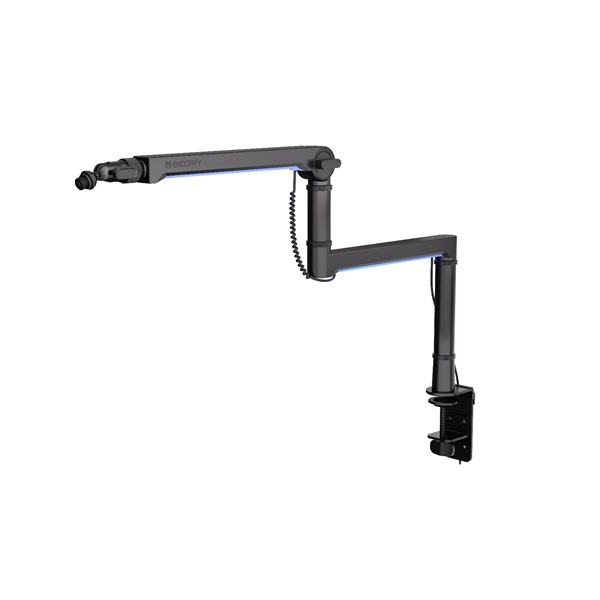 Endorfy Mikrofon - Broadcast Low Profile RGB Boom Arm (mikrofonállvány, alacsony profil, RGB, fekete) - Image 2