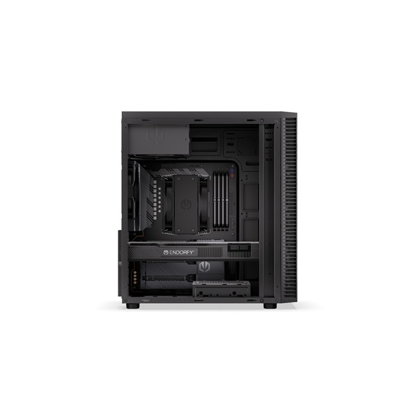 Endorfy Számítógépház - Armis 100 Solid (ATX /micro ATX/ITX, 2xUSB3.0, 1x12cm ventilátor, safeguard, fekete) - Image 22