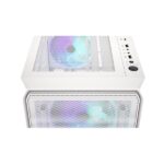 Endorfy Számítógépház - Arx 500 White ARGB (ATX/micro ATX/ITX, 1xUSB-C, 2xUSB3.0, 4x14cm LED ventilátor, ablakos, fehér) - Image 35