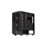 Endorfy Számítógépház - Arx 700 Air (ATX /micro ATX/ITX, 1xUSB-C, 2xUSB3.0, 5x12cm ventilátor, ablakos, fekete) - Image 12