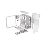 Endorfy Számítógépház - Arx 700 White ARGB (ATX /micro ATX/ITX, 1xUSB-C, 2xUSB3.0, 4x14cm LED ventilátor, ablak, fehér) - Image 13