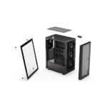 Endorfy Számítógépház - Ventum 200 Air (ATX /micro ATX/ITX, 2xUSB3.0, 4x12cm ventilátor, ablakos, fekete) - Image 29