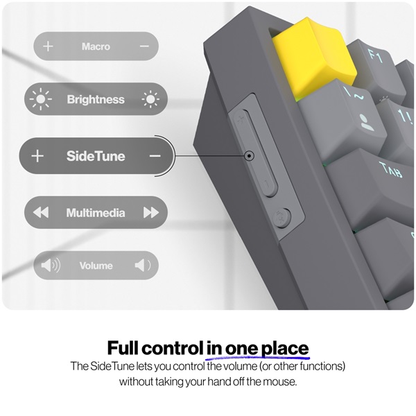 Endorfy_Wireless_Billentyuzet_-_Celeris_1800_RGB_Gateron_Yellow_Switch_mechanikus_100_gomb_18m_US-i492681.jpg Endorfy Wireless Billentyűzet - Celeris 1800 (RGB, Gateron Yellow Switch, mechanikus, 100 gomb, US) - Image 6