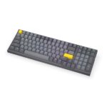 Endorfy Wireless Billentyűzet - Celeris 1800 (RGB, Gateron Yellow Switch, mechanikus, 100 gomb, US)