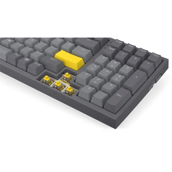 Endorfy Wireless Billentyűzet - Celeris 1800 (RGB, Gateron Yellow Switch, mechanikus, 100 gomb, US) - Image 2
