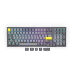 Endorfy Wireless Billentyűzet - Celeris 1800 (RGB, Gateron Yellow Switch, mechanikus, 100 gomb, US) - Image 3